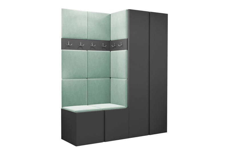 Hollan Entrémøbelsett - Møbler - Gangmøbler - Møbelsett til gang & entre