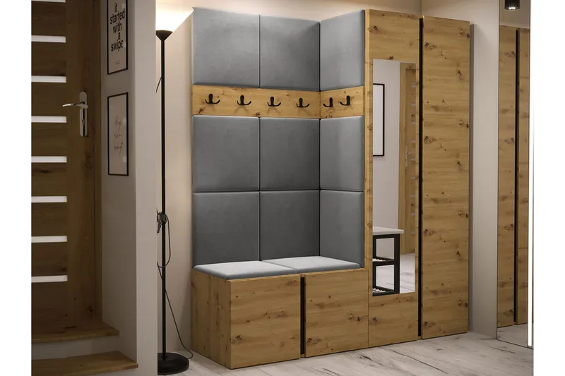 Hollan Entrémøbelsett - Møbler - Gangmøbler - Møbelsett til gang & entre