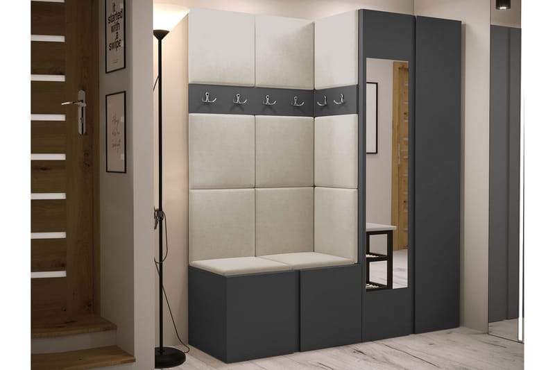 Hollan Entrémøbelsett - Møbler - Gangmøbler - Møbelsett til gang & entre