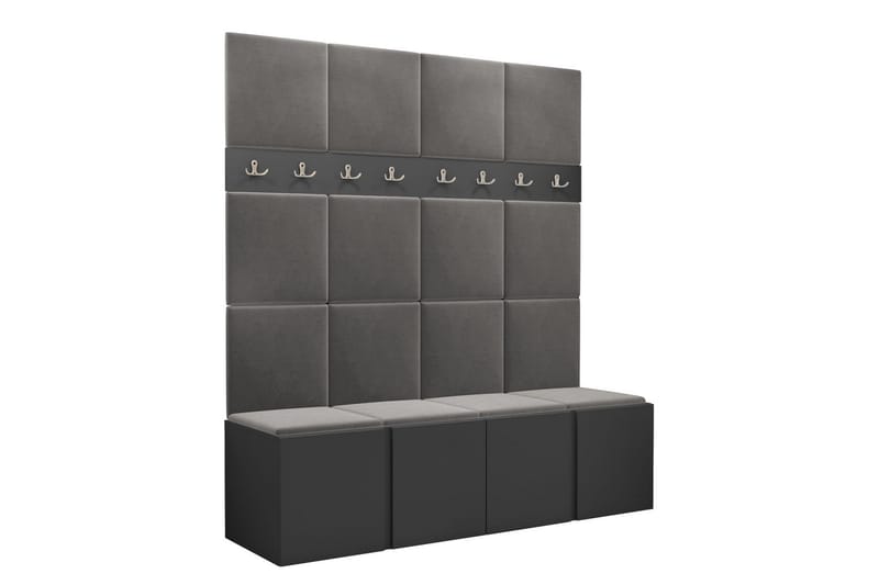 Hollan Entrémøbelsett - Møbler - Gangmøbler - Møbelsett til gang & entre