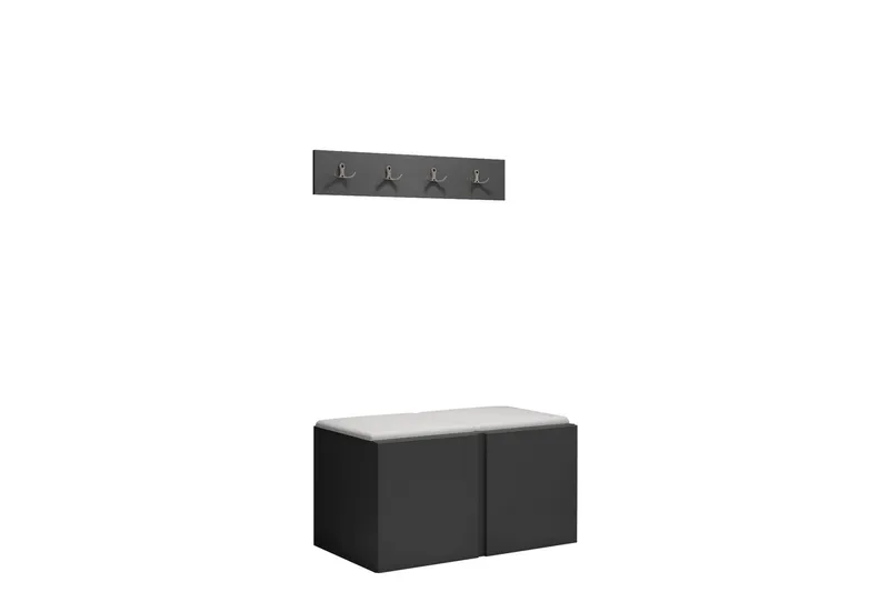 Hollan Entrémøbelsett - Møbler - Gangmøbler - Møbelsett til gang & entre