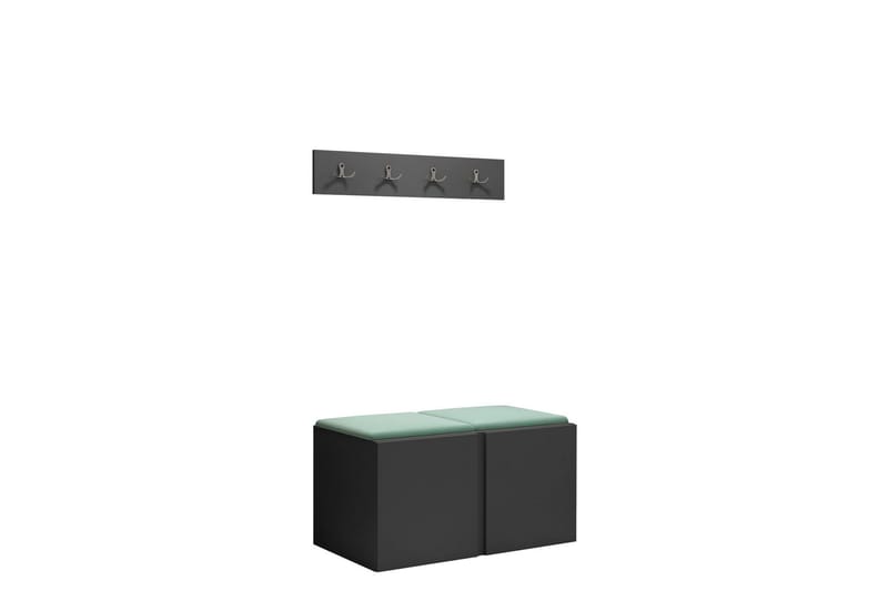 Hollan Entrémøbelsett - Møbler - Gangmøbler - Møbelsett til gang & entre