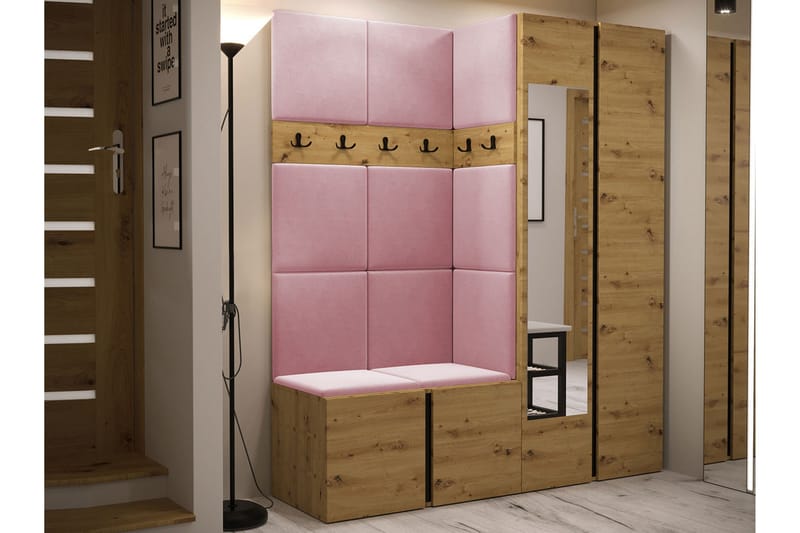 Hollan Entrémøbelsett - Møbler - Gangmøbler - Møbelsett til gang & entre