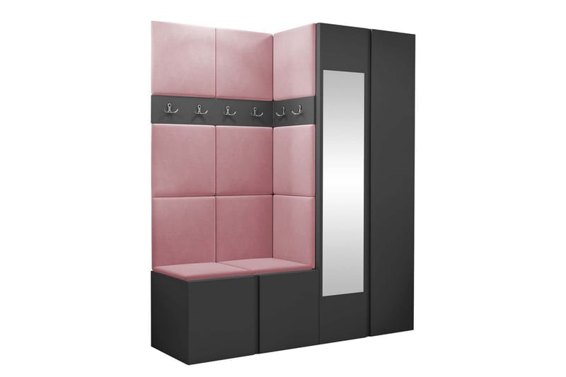 Hollan Entrémøbelsett - Møbler - Gangmøbler - Møbelsett til gang & entre