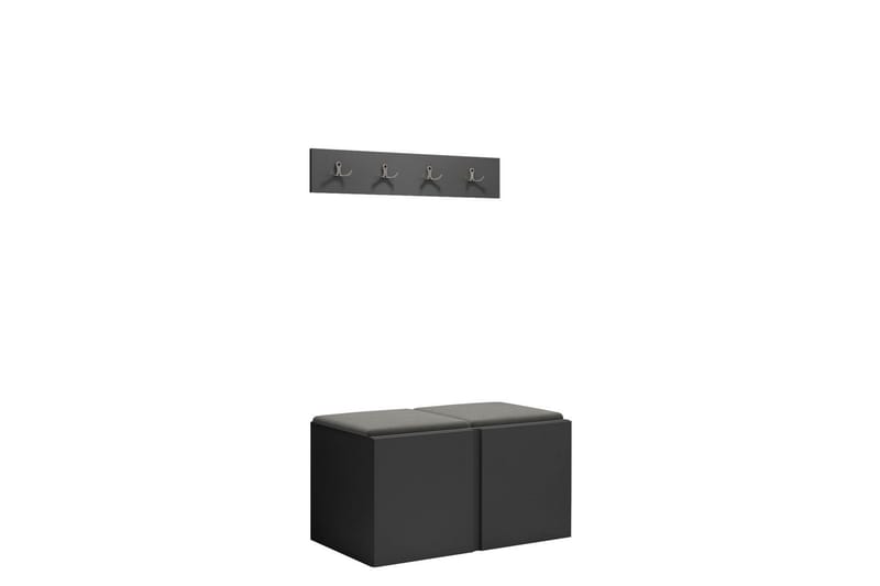 Hollan Entrémøbelsett - Møbler - Gangmøbler - Møbelsett til gang & entre