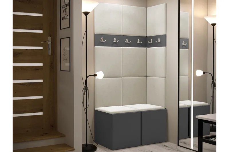 Hollan Entrémøbelsett - Møbler - Gangmøbler - Møbelsett til gang & entre