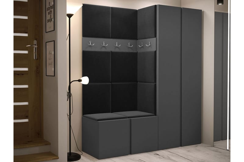 Hollan Entrémøbelsett - Møbler - Gangmøbler - Møbelsett til gang & entre