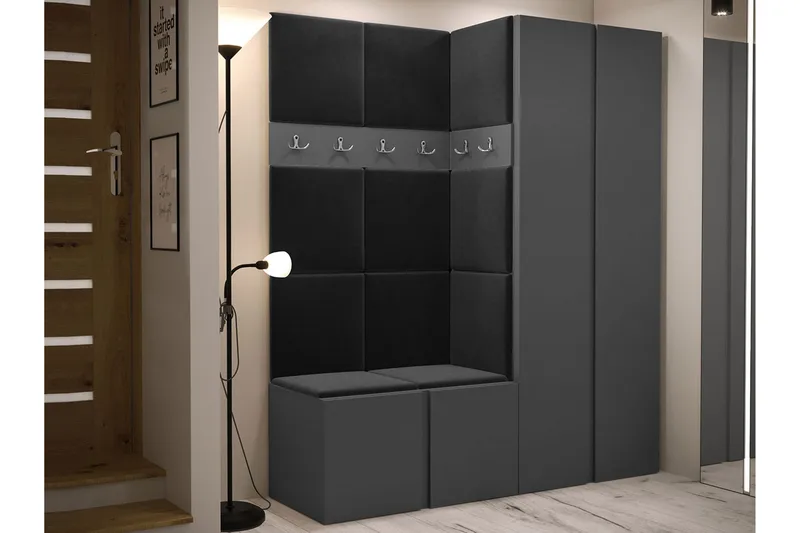 Hollan Entrémøbelsett - Møbler - Gangmøbler - Møbelsett til gang & entre