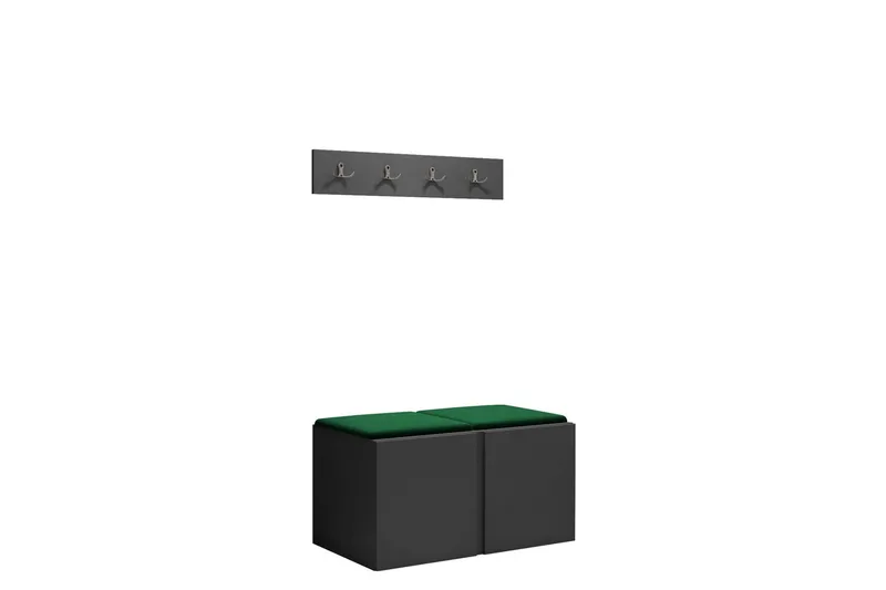 Hollan Entrémøbelsett - Møbler - Gangmøbler - Møbelsett til gang & entre