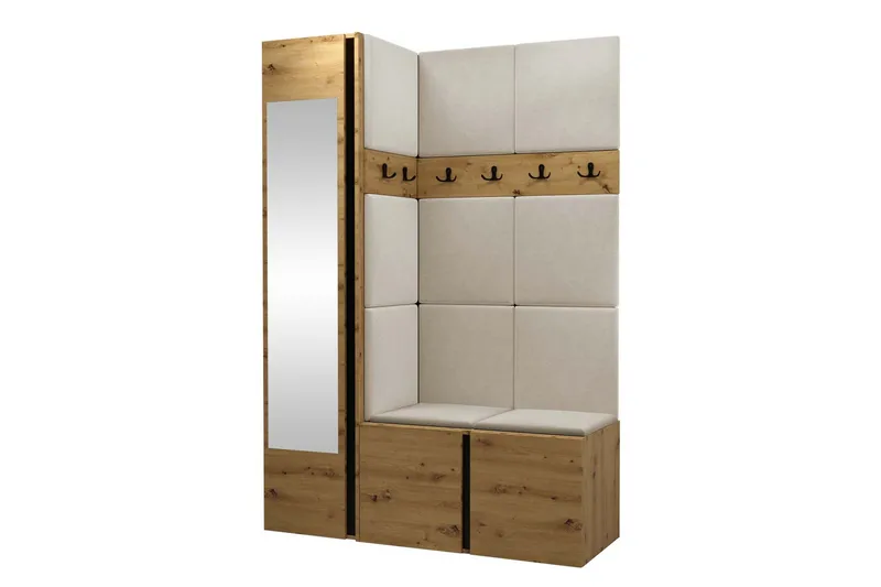 Hollan Entrémøbelsett - Møbler - Gangmøbler - Møbelsett til gang & entre