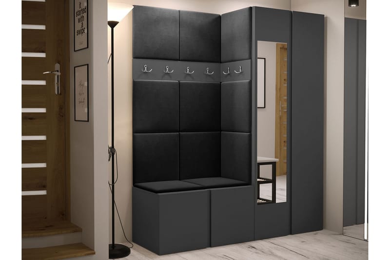 Hollan Entrémøbelsett - Møbler - Gangmøbler - Møbelsett til gang & entre