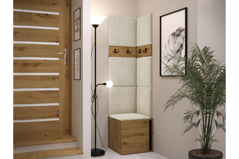 Hollan Hall Møbelsett - Brun - Møbler - Gangmøbler - Møbelsett til gang & entre