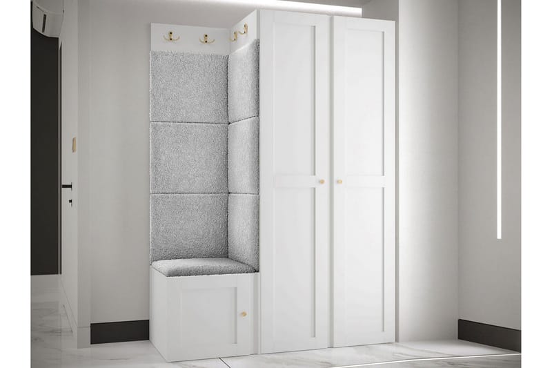 Hollan Hall Møbelsett - Brun - Møbler - Gangmøbler - Møbelsett til gang & entre