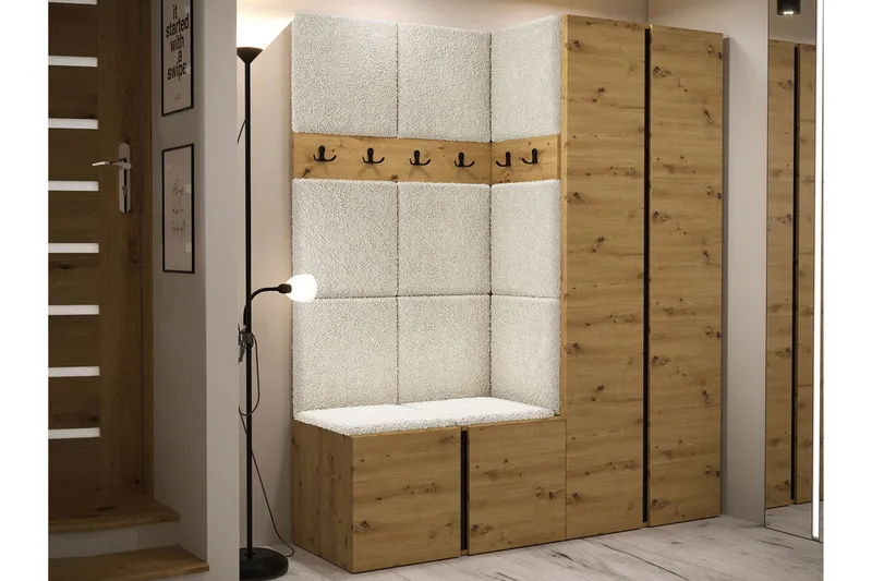 Hollan Hall Møbelsett - Brun - Møbler - Gangmøbler - Møbelsett til gang & entre