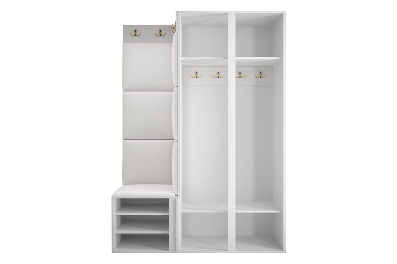 Hollan Hall Møbelsett - Brun/Beige - Møbler - Gangmøbler - Møbelsett til gang & entre