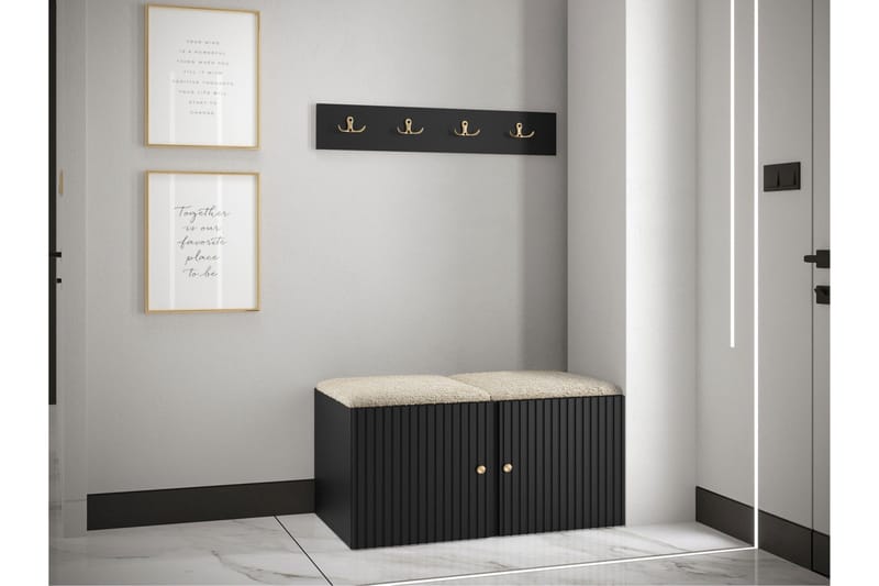 Hollan Hall Møbelsett - Grå - Møbler - Gangmøbler - Møbelsett til gang & entre