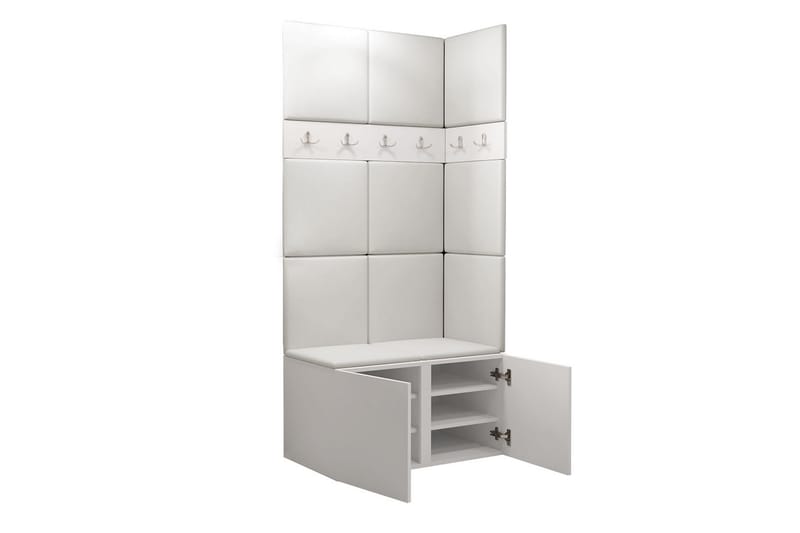 Hollan Hall Møbelsett - Grå/Beige - Møbler - Gangmøbler - Møbelsett til gang & entre