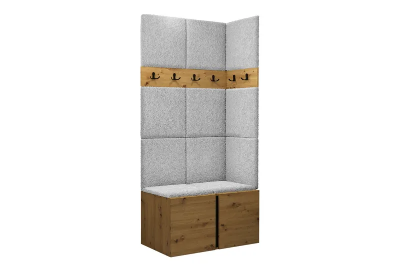 Hollan Hall Møbelsett, Grå/Beige