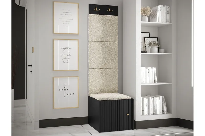 Hollan Hall Møbelsett - Hvit - Møbler - Gangmøbler - Møbelsett til gang & entre