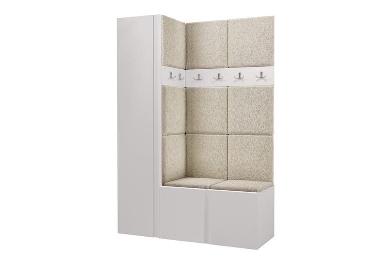 Hollan Hall Møbelsett - Rosa - Møbler - Gangmøbler - Møbelsett til gang & entre