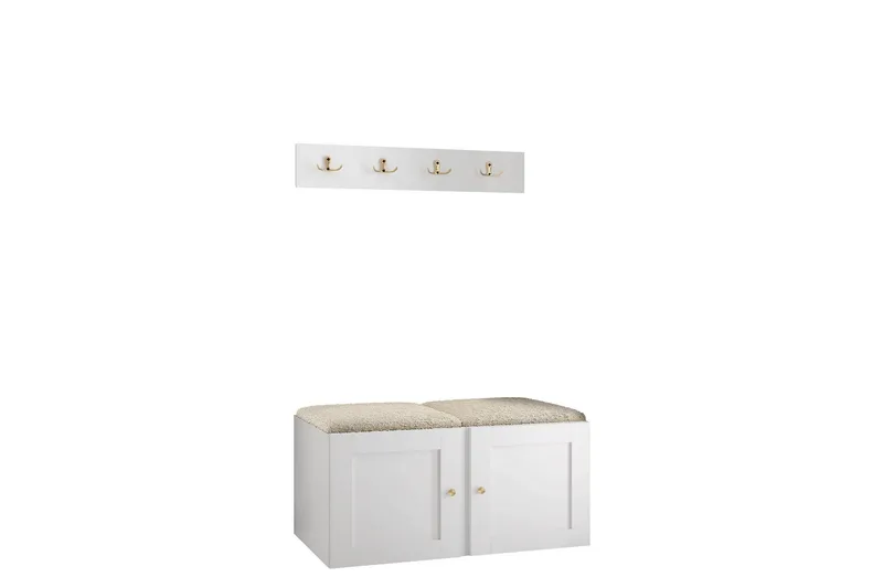 Hollan Hall Møbelsett - Svart - Møbler - Gangmøbler - Møbelsett til gang & entre