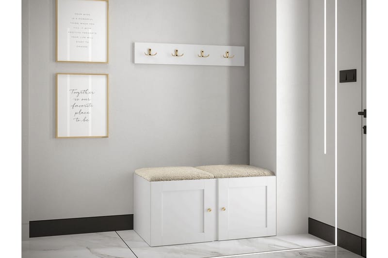 Hollan Hall Møbelsett - Svart - Møbler - Gangmøbler - Møbelsett til gang & entre