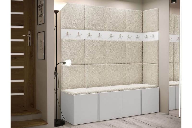 Hollan Hall Møbelsett - Svart/Brun - Møbler - Gangmøbler - Møbelsett til gang & entre