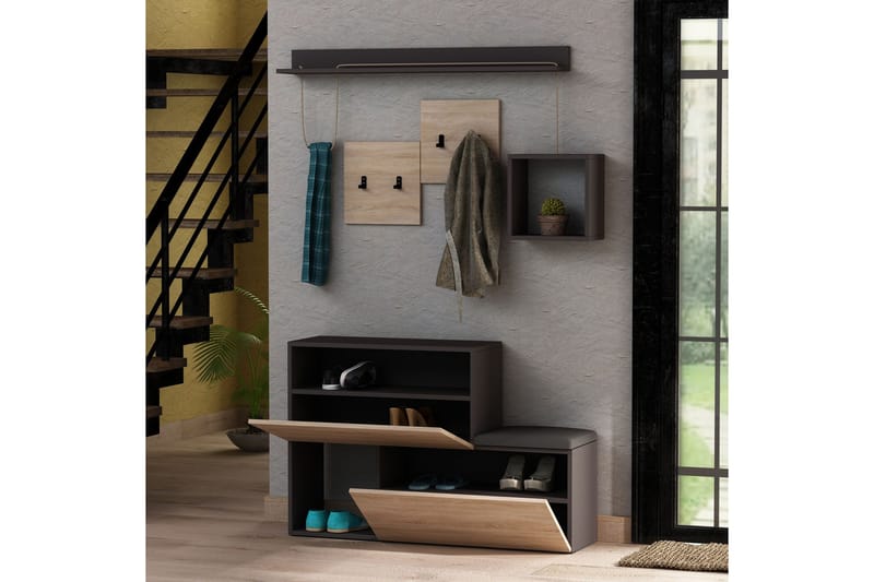 Homitis Gangoppbevaring - Møbler - Gangmøbler - Møbelsett til gang & entre