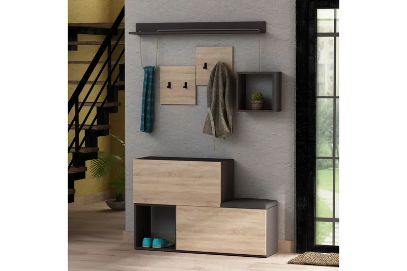 Homitis Gangoppbevaring - Møbler - Gangmøbler - Møbelsett til gang & entre