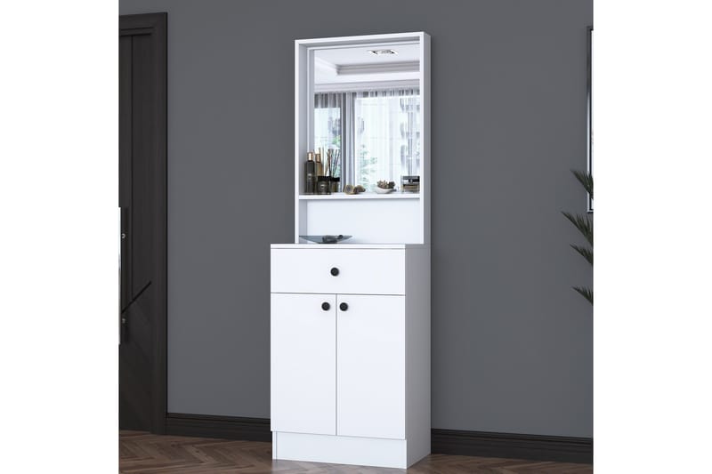 Hooda Gangmøbelsett - Hvit - Møbler - Gangmøbler - Møbelsett til gang & entre