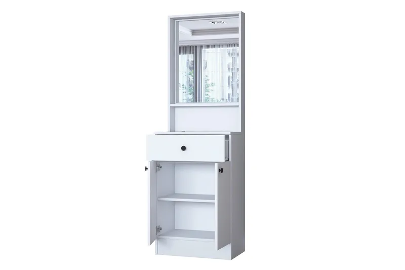 Hooda Gangmøbelsett - Hvit - Møbler - Gangmøbler - Møbelsett til gang & entre