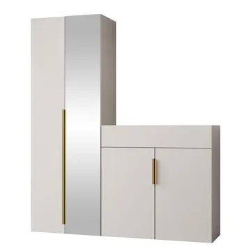 møbelsett Møbelsett KERKIN II beige - Møbler - Gangmøbler - Møbelsett til gang & entre