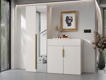 møbelsett Møbelsett KERKIN II beige - Møbler - Gangmøbler - Møbelsett til gang & entre