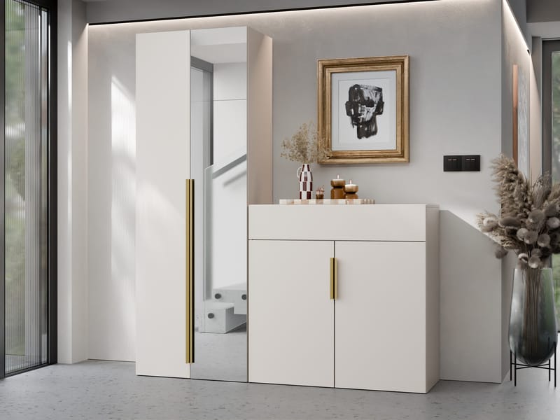 møbelsett Møbelsett KERKIN II beige - Møbler - Gangmøbler - Møbelsett til gang & entre