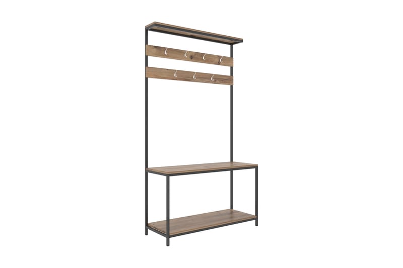 Daizhane Entremøbel 105 cm - Svart / Tre / Natur - Møbler - Gangmøbler - Møbelsett til gang & entre