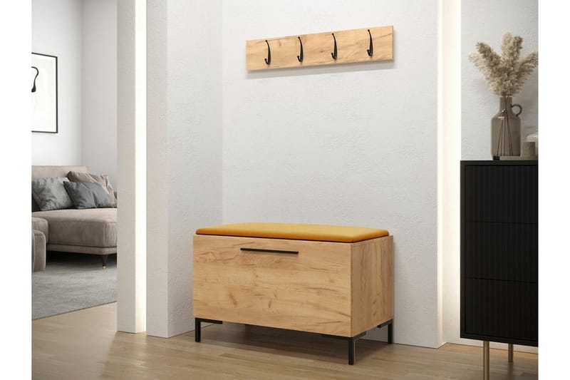 Dunvegan Hallmöbelset 84x44 cm Brown - Møbler - Gangmøbler - Møbelsett til gang & entre