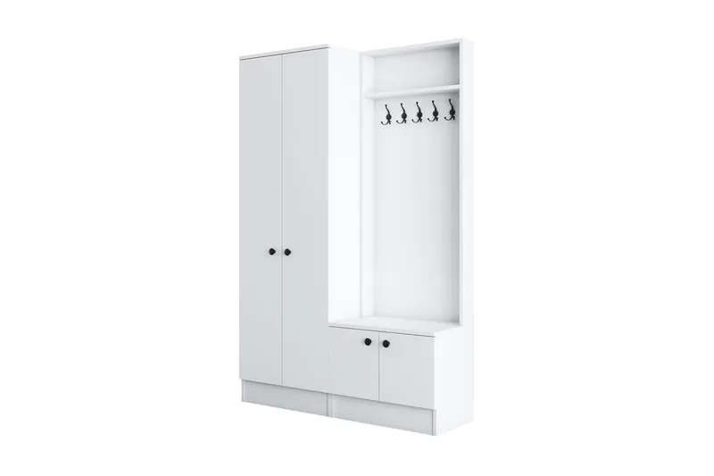 Erickslund Hallmøbelsett, Hvit