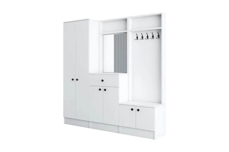 Erickslund Hallmøbelsett, Hvit