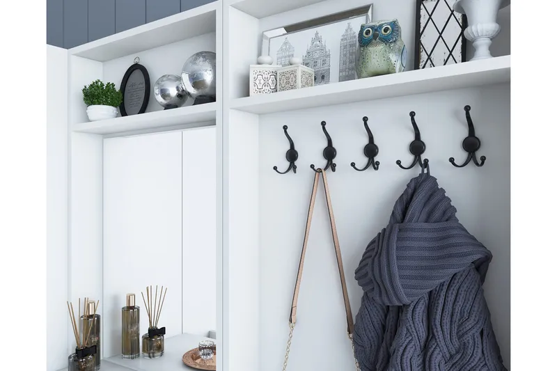 Erickslund Hallmøbelsett - Hvit - M øbler - Gangmøbler - Møbelsett til gang & entre