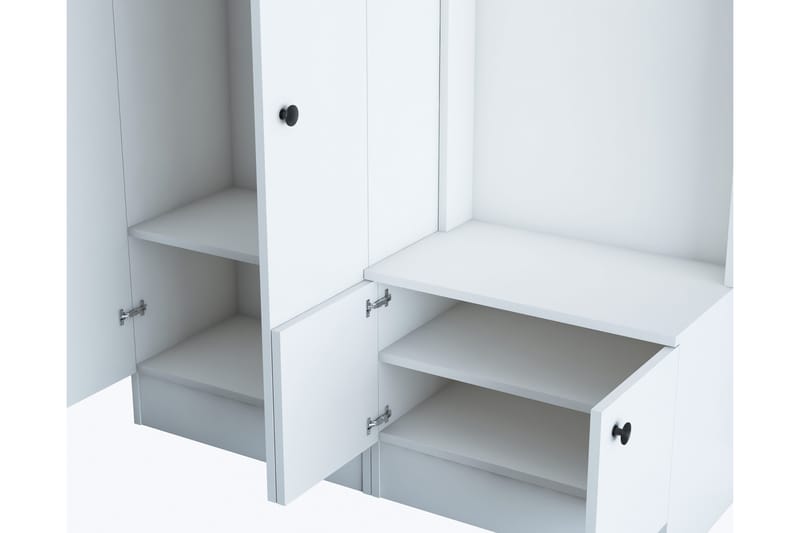 Erickslund Hallmøbelsett - Hvit - Møbler - Gangmøbler - Møbelsett til gang & entre