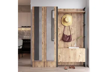 Hardyng Gangmøbelsett 34x90 cm - Natur - Møbler - Gangmøbler - Møbelsett til gang & entre