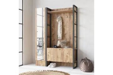 Hardyng Hallmöbelset 34x90 cm Venstre - Natur - Møbler - Gangmøbler - Møbelsett til gang & entre
