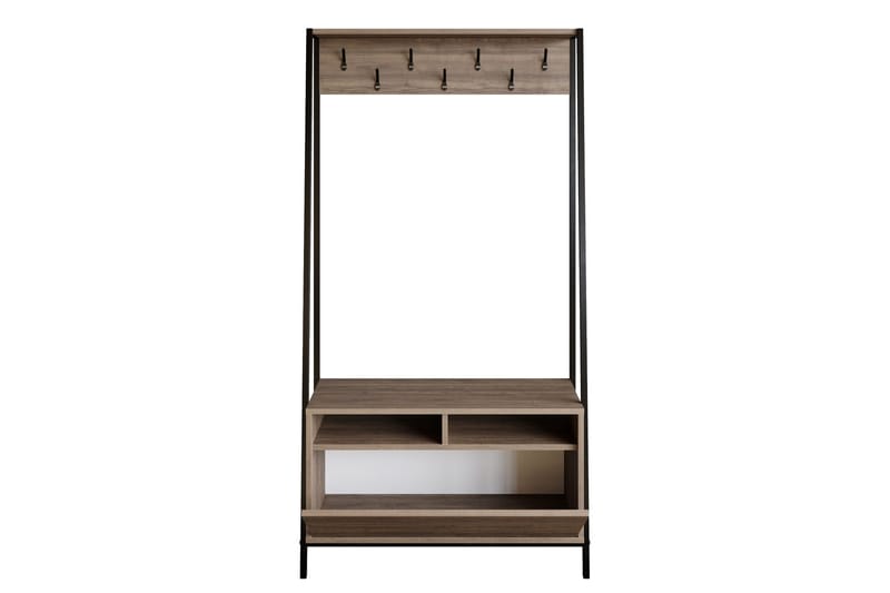 Imoveis Gangmøbelsett 30 cm - Mørkebrun/Svart - Møbler - Gangmøbler - Møbelsett til gang & entre