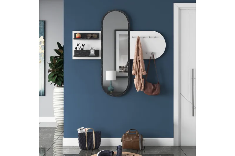 Juignac Gangmøbelsett 120 cm, Hvit