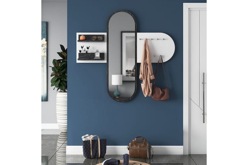 Juignac Gangmøbelsett 120 cm, Hvit