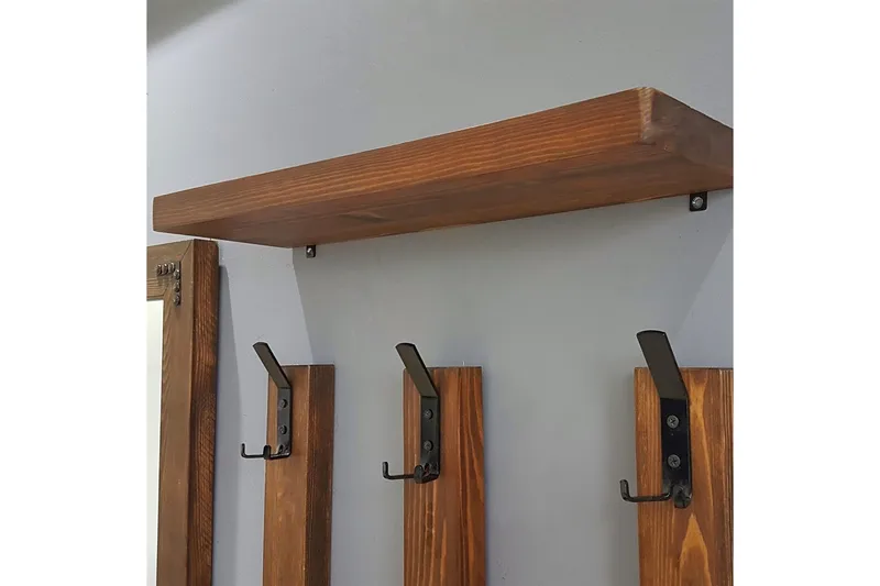 Rogahn Entremøbel 3 cm - Valnøtt - Møbler - Gangmøbler - Møbelsett til gang & entre