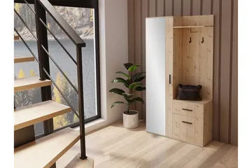 Rosehall møbelsett til entré 97x30 cm 195x - Møbler - Gangmøbler - Møbelsett til gang & entre