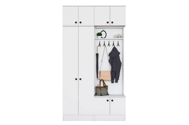 Quorra Entrémøbelsett, Hvit