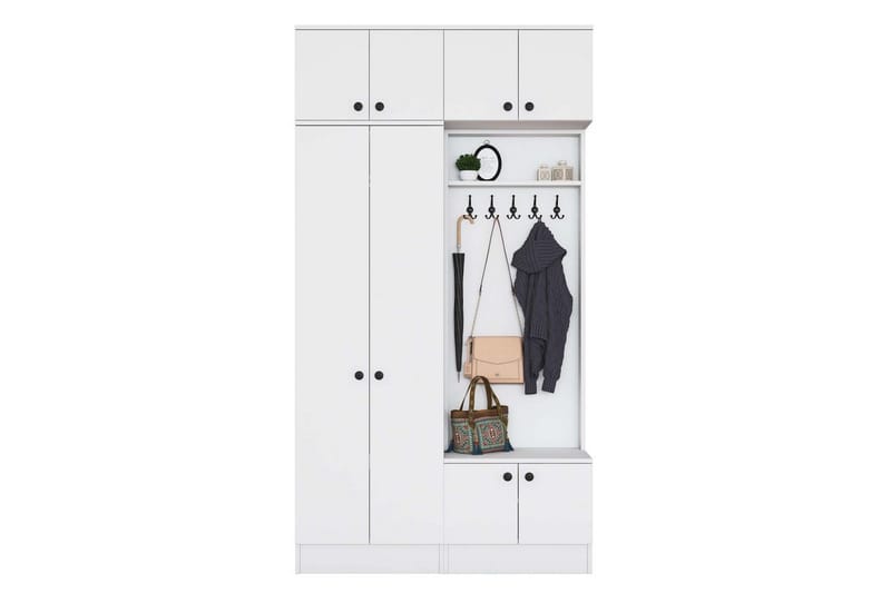 Quorra Entrémøbelsett, Hvit