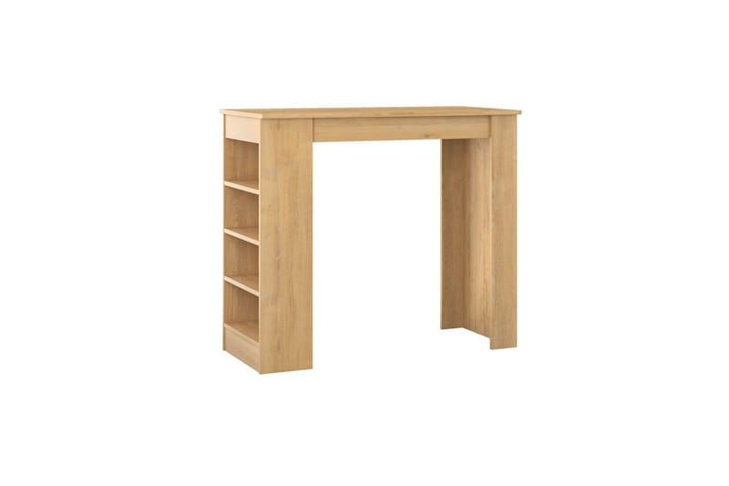 Luma barsett 117 cm - Mørkfarget tre - Møbler - Bord